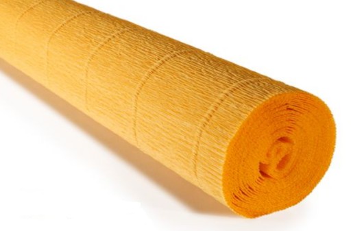 Krimpovaný hodvábny papier Cartotecnica Rossi Odtiene žltej a zlatej