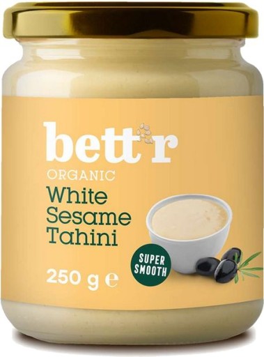 BIO TAHINI BIELA SEZAMOVÁ PASTA LÚPANÁ sezam 250g