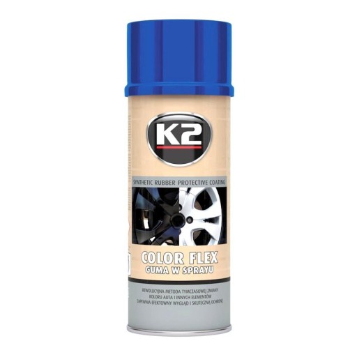 K2-COLOR FLEX GUMA MODRÝ LESK 400 K2