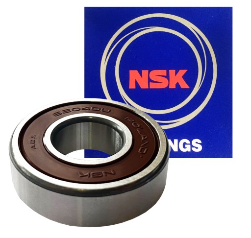 LOŽISKO 6204 2 RS NSK JEDNORADOVÝ PLAIN GUL