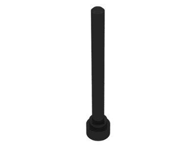 LEGO 3957b ANTENNA 4H čierna NOVINKA (1g)