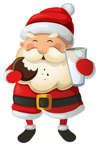 NÁLEPKA NA OKENNÉ SKLO ZRKADLO SANTA CLAUS