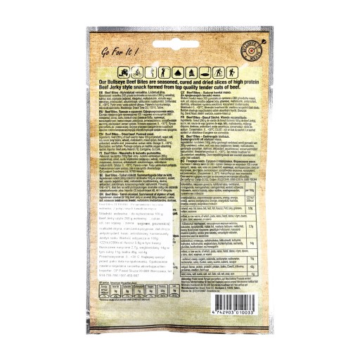 BULLSEYE MEATS HOVÄDZIE HOVÄDZIE BITES TERIYAKI 50 g