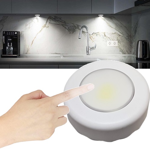 COB LAMP SAMOLEPIACI DOTYKOVÉ BATÉRIE 160LM VEĽMI JASNÉ SVETLO