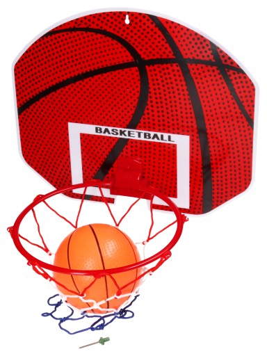Malá červená basketbalová lopta 3413
