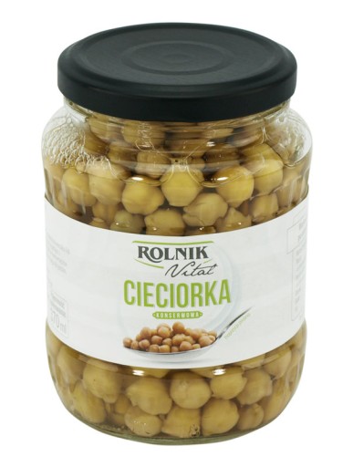 Rolnik Vital konzervovaný cícer v tégliku 370 ml