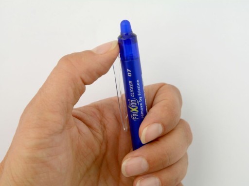 Guľôčkové pero Frixion Clicker Pilot - námornícka modrá, 0,7 mm
