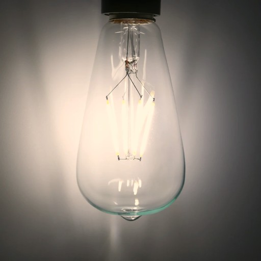 LED ŽIAROVKA ST64 12W E27 FILAMENT EDISON RETRO DEKORATÍVNA 4000K