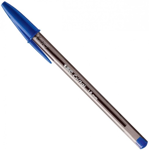 Bic Cristal Veľké guľôčkové pero 1,6 mm modré 10 ks