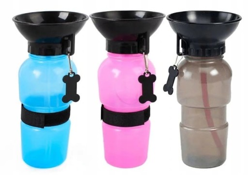 Turistická FĽAŠA pre psa, FĽAŠA na prechádzku, 500 ml