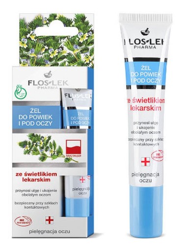 Flos Lek očný a očný gél 15 ml