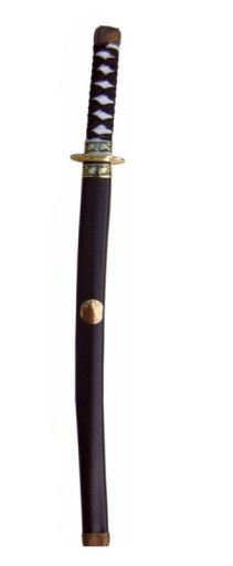 SUPER Ninja Sword Black Katana Samurai CA014