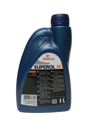 ORLEN OIL SUPEROL M CC 15W-40 Motorový olej | 1 l