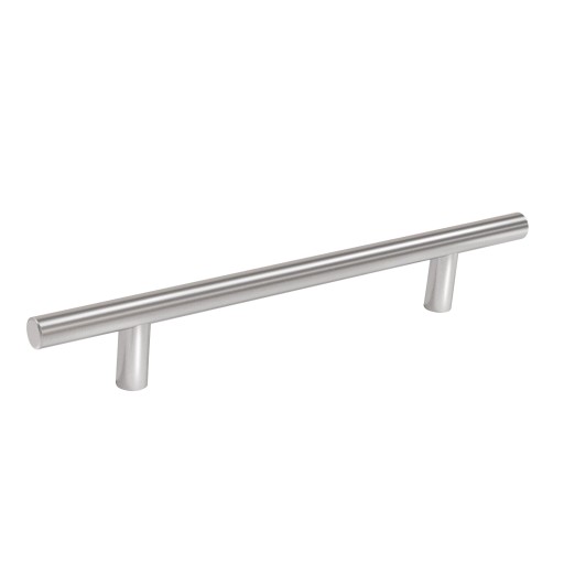 STRIEBORNÁ INOX NÁBYTKOVÁ ÚCHYTKA KOVOVÁ ÚCHYTKA SKRIŇA L-128/200mm