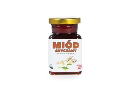 Pohánkový nektárový med Natural Polish Liquid 2023 Ceremuga Honey 250g