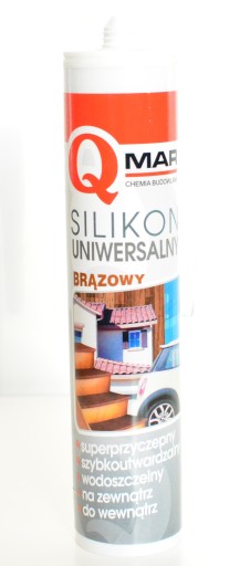 Qmar UNIVERSAL silikón hnedý 300ml