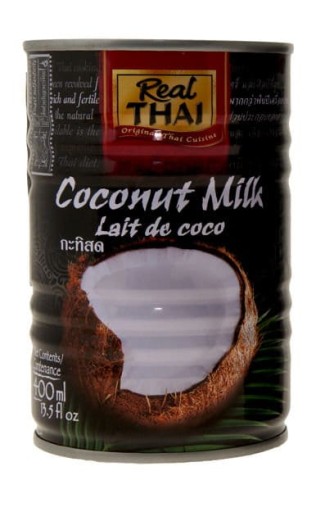 Kokosové mlieko 400ml plechovka - Pravé THAJSKÉ