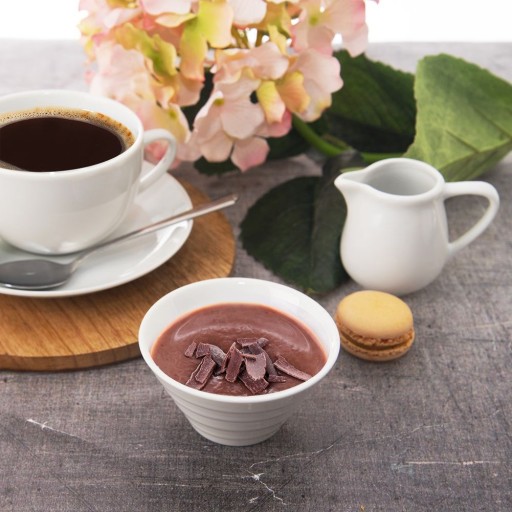 Veľký porcelánový džbán MLECZNIK na mlieko, smotanu, omáčky, dipy, 260 ml