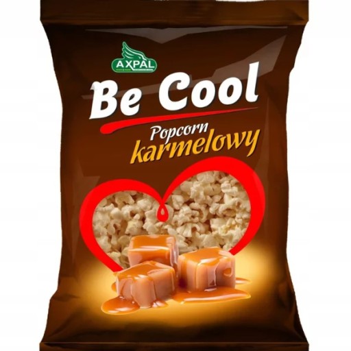 Be Cool Axpal karamelový popcorn 50 g