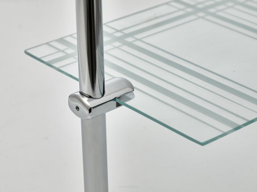 KONEKTOR PRE PLEXI SKLO POLIČKU, RÚRA 25mm c1