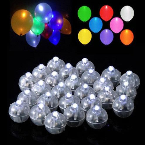 LED s batériami pre balóniky a dekorácie 10 ks