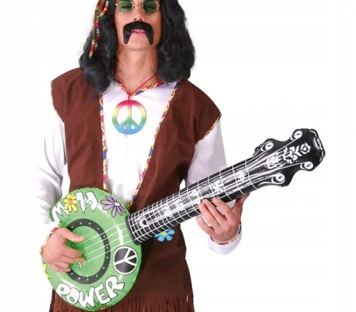 BANJO UKULELE HIPPIE fúkaná gitara HIPPY