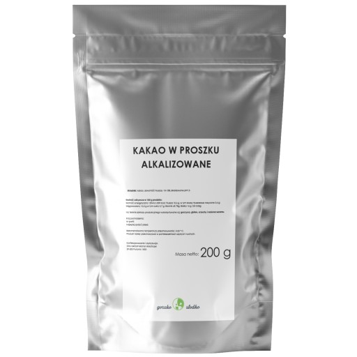 KAKAOVÝ PRÁŠOK alkalizovaný tuk 10-12% 200g