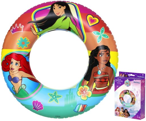 PLAVECKÉ KOLESO 56 cm PRINCES DISNEY BESTWAY 91043