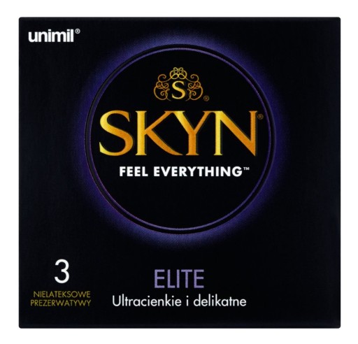 Unimil Skyn Feel Nelatexové kondómy