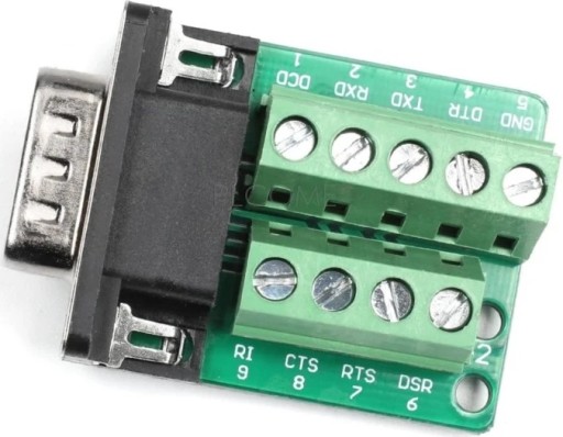 SAMSKÝ ADAPTÉR DB9-G2 RS232 REDUCER 9 PIN PREVODNÍK D-SUB