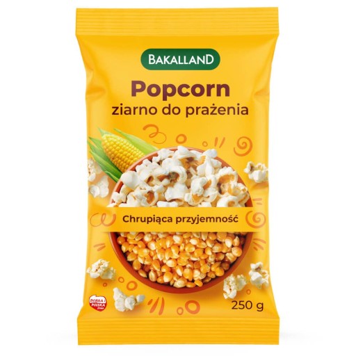 BAKALLANDSKÉ ZRNÁ KUKURIČNÉHO POPKURUNU NA PEČENIE