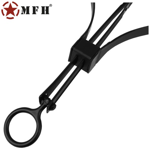 MFH ZIP RUČNE ODLIATKY, JEDNORÁZOVÉ, SAMOUPÍNACIE, ČIERNA