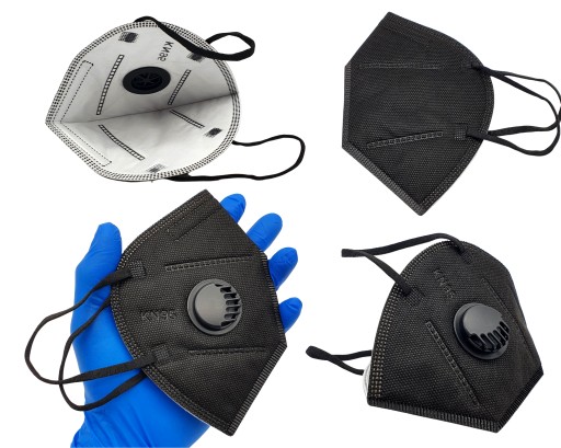 KN95 PROTIVÍRUSOVÁ MASKA S FILTRAČNÝM VENTILOM