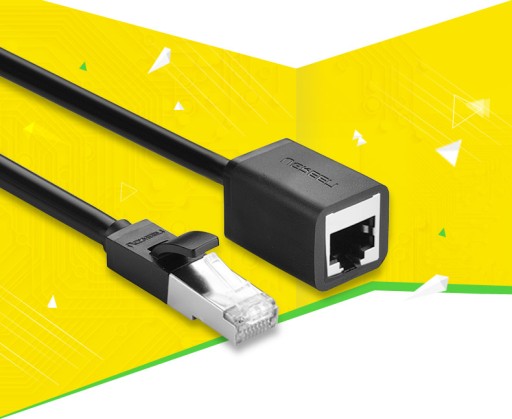 UGREEN PREdlžovací kábel LAN ETHERNET RJ45 CAT.6 FTP 1 GBPS 1 M