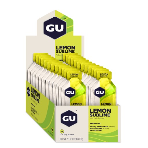 GU Energy Gel Lemon Sublime energetický gél citrón limetka 32g Bez kofeínu