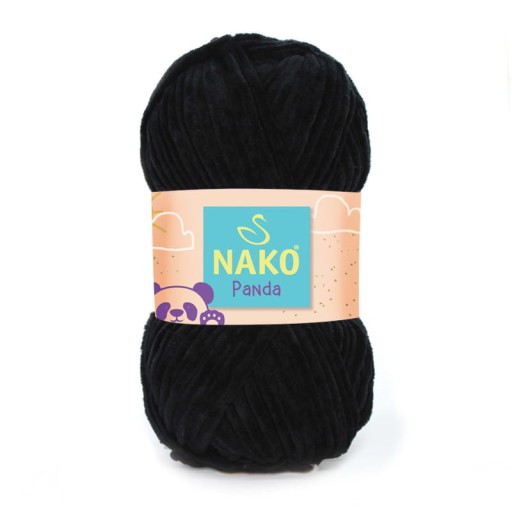 Nako Panda 3087 Čierna / PLYŠOVÁ