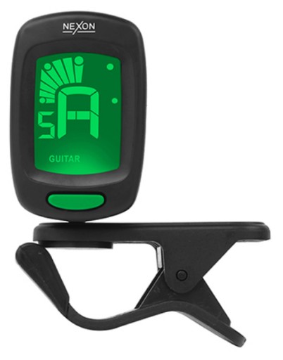 Clip-on chromatická ladička pre gitarové ukulele husle basgitara NEXON UTV-200