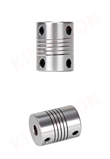 FLEXIBILNÁ, PEVNÁ SPOJKA BEZ HÔR, HRIADEĽ 8x8 mm