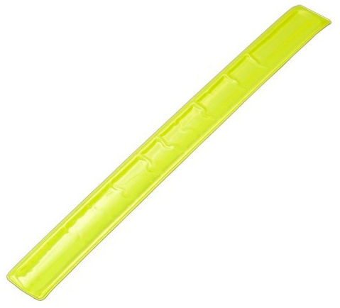Reflexný pásik reflexný batoh detský 30cm žltý
