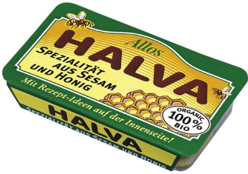 Bio medová chalva 75 g Allos