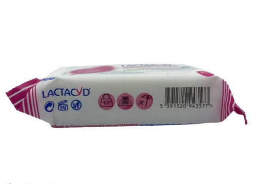 Lactacyd Sensitive Intímne obrúsky 15 ks.