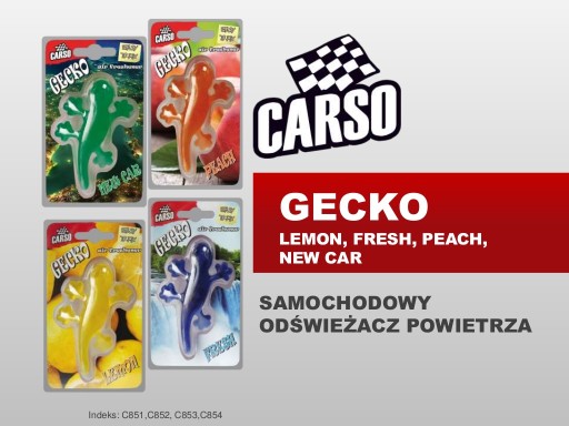 Vôňa Gecko citrón CARSO