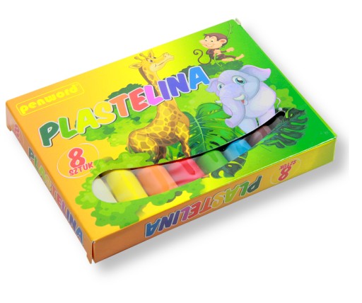 ŠKOLSKÉ Plastelína 8 FAREB.