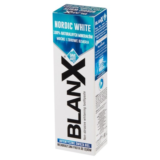 BlanX Nordic White bieliaca zubná pasta 75 ml