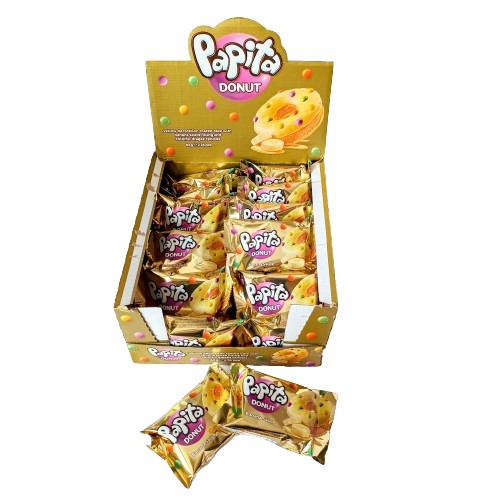 PAPITA BANANA DONUT 40g DÁTUM: 2024/07/05