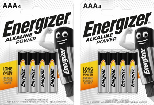 Energizer AAA 1,5V LR03 alkalická batéria 8 ks