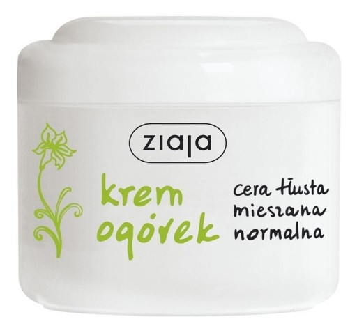 Ziaja Uhorkový krém na normálnu pleť 100 ml