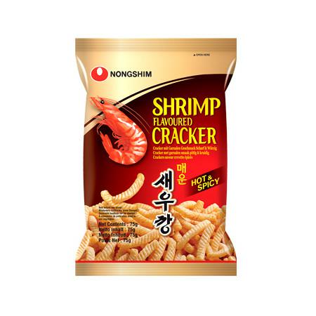Krevetové sušienky pikantné 75 g NONGSHIM