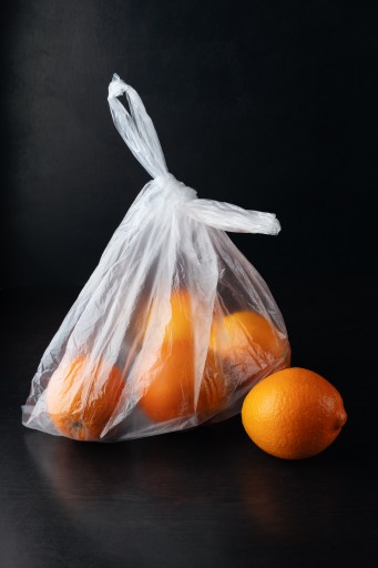 Jednorazové šmykové vrecia na rolke do 5 kg. Poľské, schválené pre potraviny