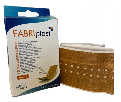 LÁTKOVÝ PLAST s obväzom na strih 6cm x 1m